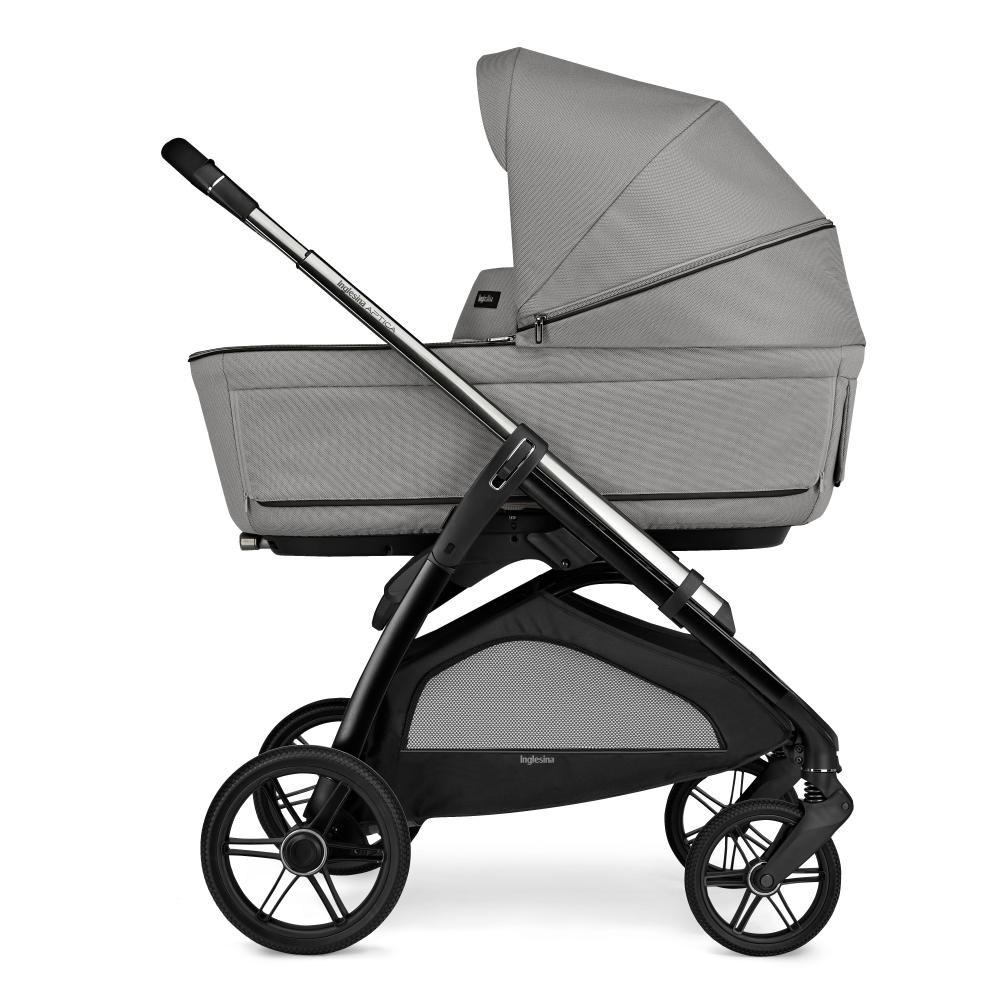 Коляска 3 в 1 Inglesina Aptica Platinum Grey Darwin i-Size