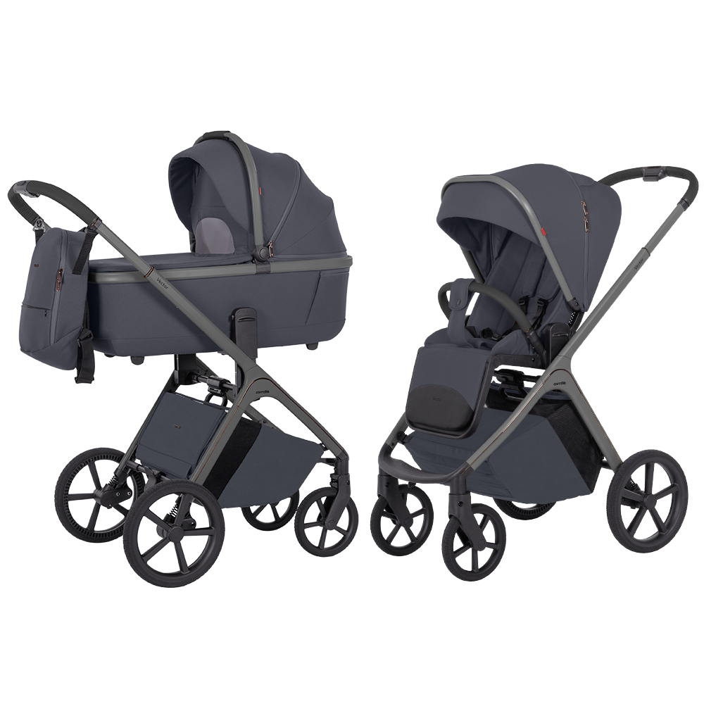 Carrello Коляска   Carrello  Vector 2В1  CRL-6553  Plum Grey limit