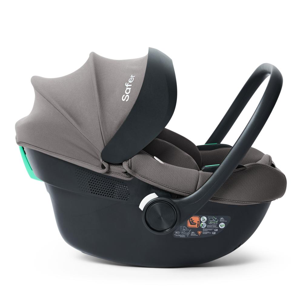 Happy Baby Автокресло SAFER, dark grey