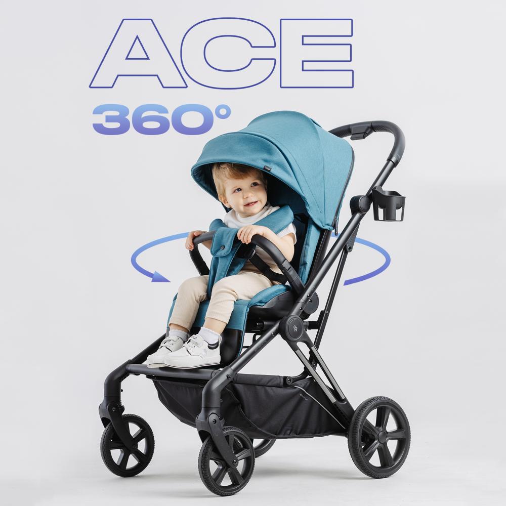 Коляска детская RANT "ACE" RA404 Blue