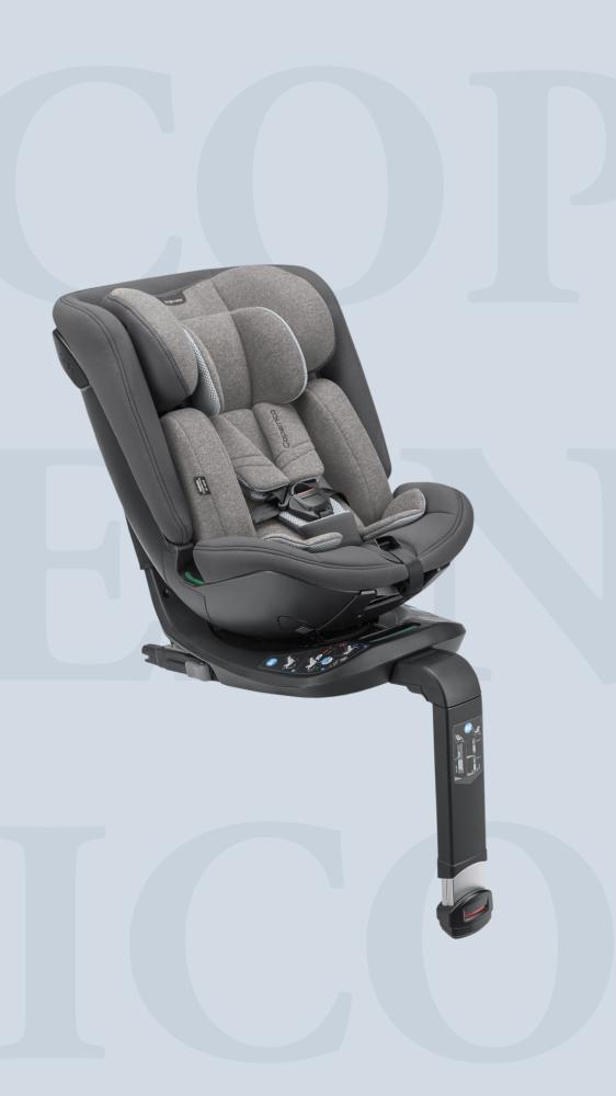 Автокресло Copernico i-Size с рождения до 12 лет цвет Vulcan Black