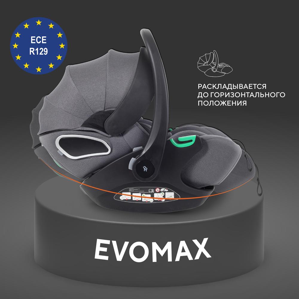 Автокресло RANT KBH602 "EVOMAX" Grey (40-87см)