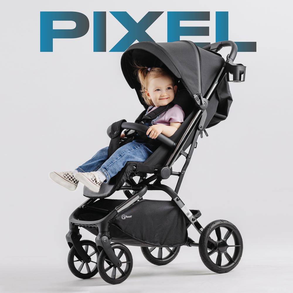 Коляска детская RANT "PIXEL" RA401 Midnight Black
