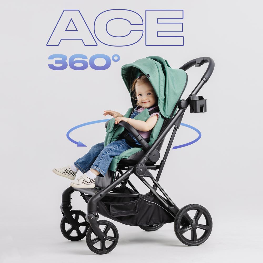 Коляска детская RANT "ACE" RA404 Green