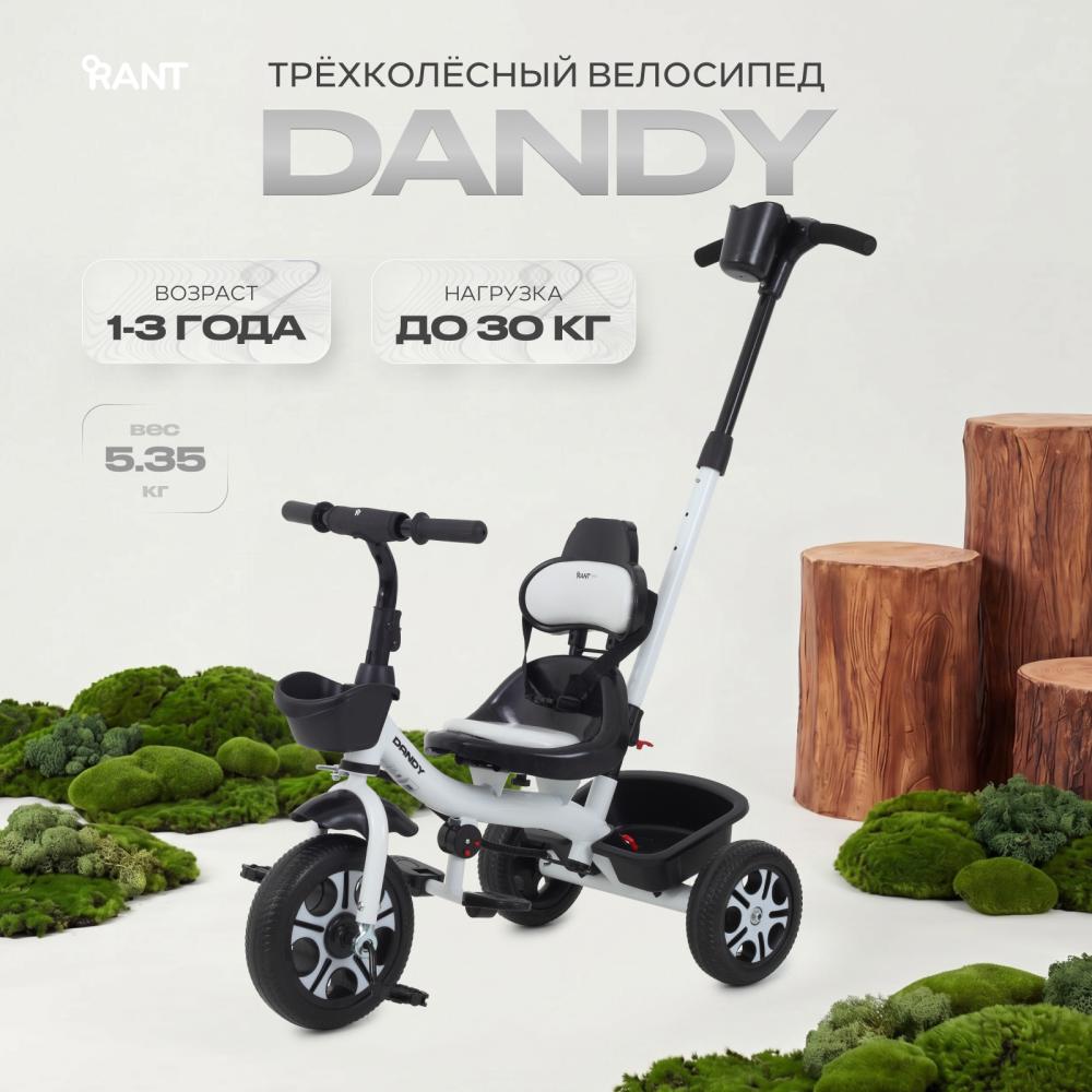 Детский трехколесный велосипед RANT basic RB252 "DANDY" (White)