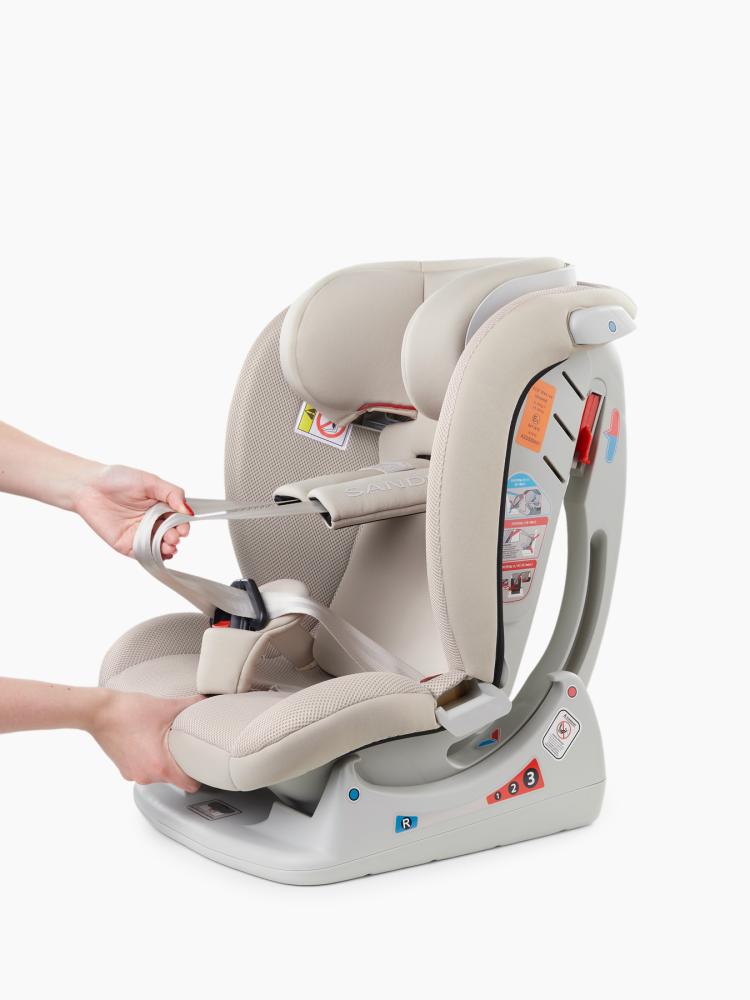 Happy Baby Автокресло SANDEX, light grey