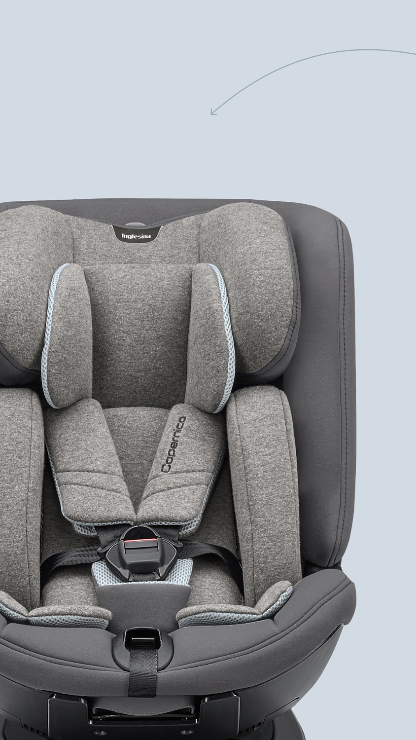 Автокресло Copernico i-Size с рождения до 12 лет цвет Vulcan Black