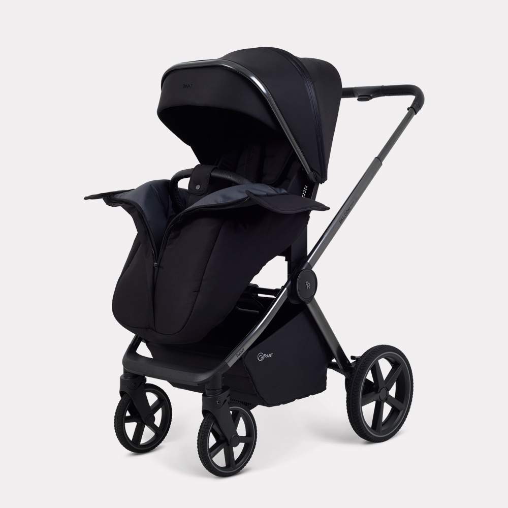 Коляска детская RANT "FALCON Soft Therm" (2в1) RA111 Black