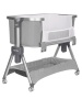 Carrello Кроватка Aria 3в1 CRL-16401  Silver Grey (размер спального места 84.5 см*46.5)