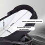 Коляска детская RANT "FLEX" (3в1) RA077 Black