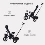 Детский трехколесный велосипед RANT basic RB250 "GHOST" (Black)