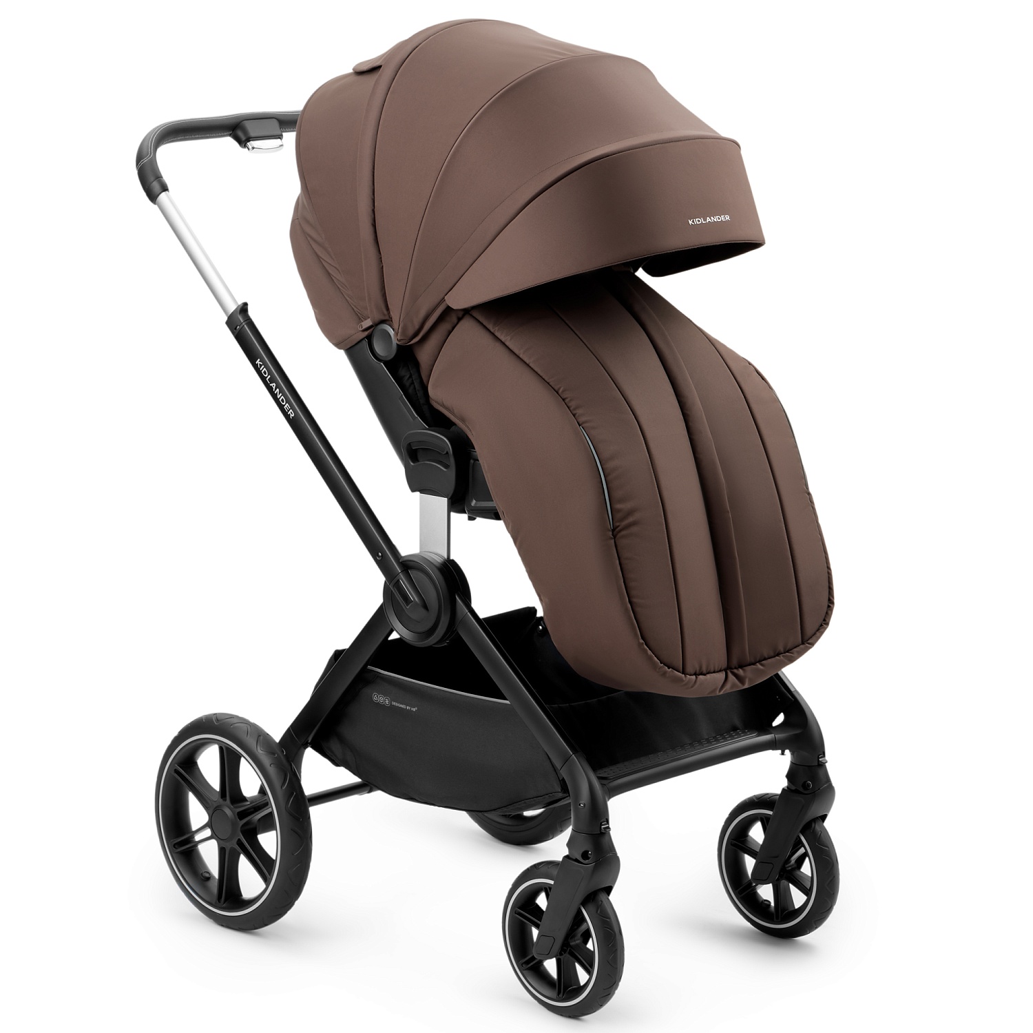 Happy Baby Коляска 2 в 1 KIDLANDER, dark brown