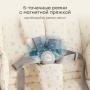 Happy Baby Коляска прогулочная LUNA 360, beige (flowers) nova