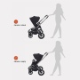 Коляска детская RANT "FLEX PRO" (3в1) RA075 Black