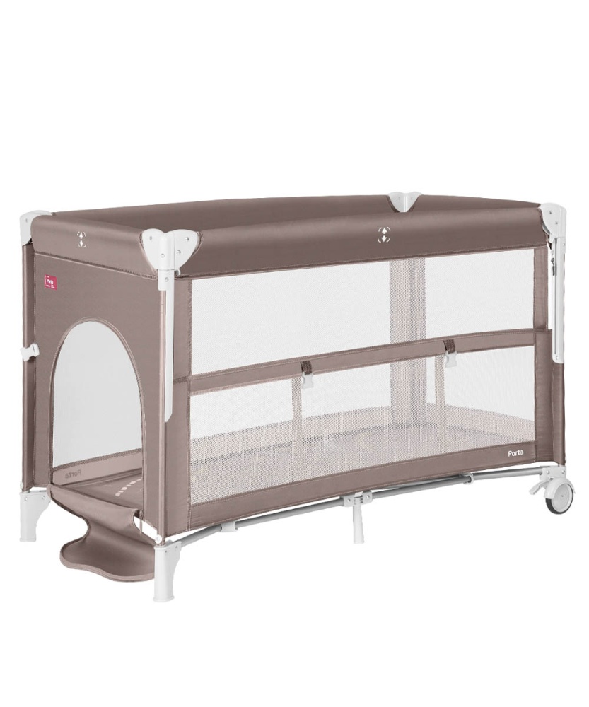 Carrello Детская кровать манеж CARRELLO CRL-18103 Porta   Chocolate Brown