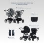 Коляска детская RANT "TEO soft" (2в1) RA121 Black