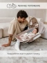Качели электронные детские AMAROBABY LUCKY SWING, бежевый