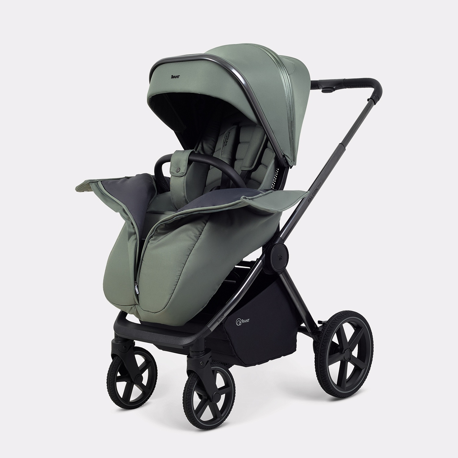 Коляска детская RANT "FALCON Soft Therm" (2в1) RA111 Olive