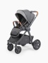 Happy Baby Коляска 2 в 1 MOMMER PRO, dark grey nova
