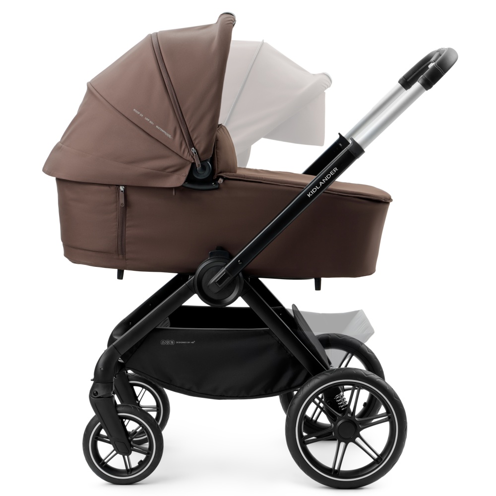 Happy Baby Коляска 2 в 1 KIDLANDER, dark brown
