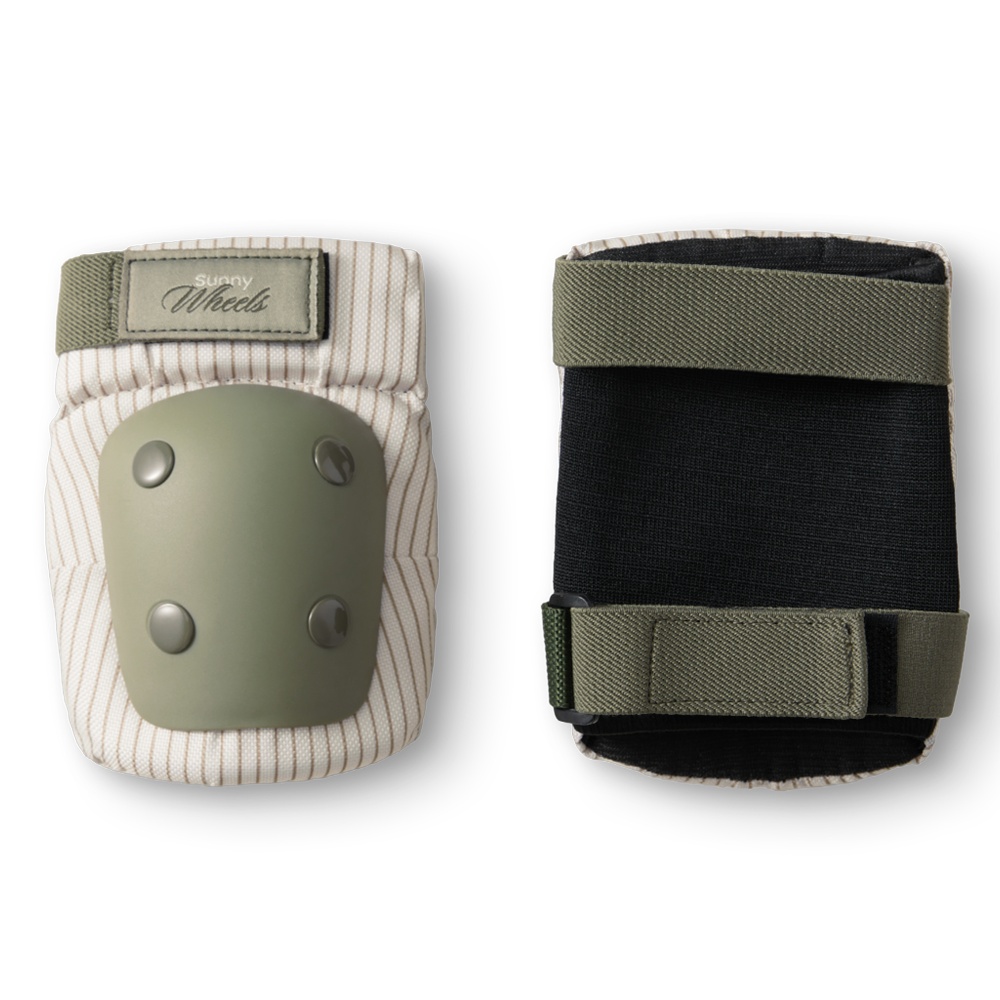 Happy Baby Раздвижные роликовые коньки детские SUNNY WHEELS, olive, M (30-33)