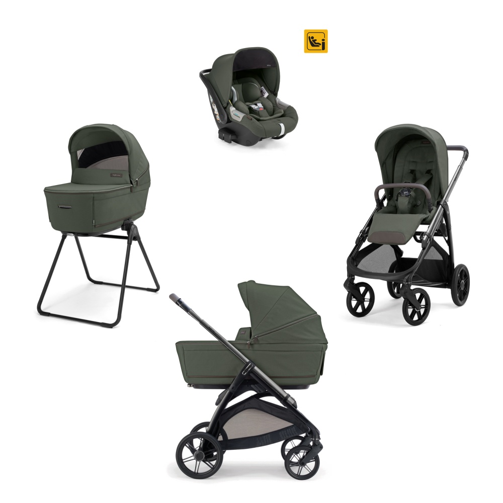 Коляска 3 в 1 Inglesina Aptica Darwin i-Size Ivy Green