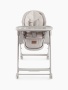 Happy Baby Стул для кормления BERNY LUX, grey new
