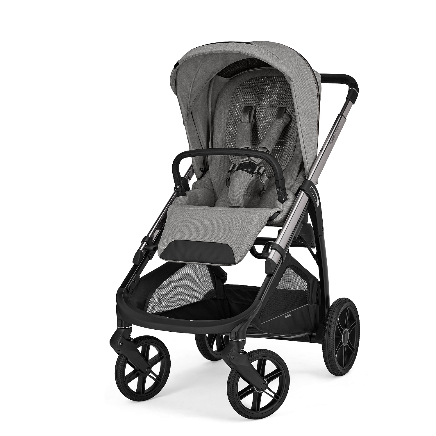 Коляска 3 в 1 Inglesina Aptica Platinum Grey Darwin i-Size
