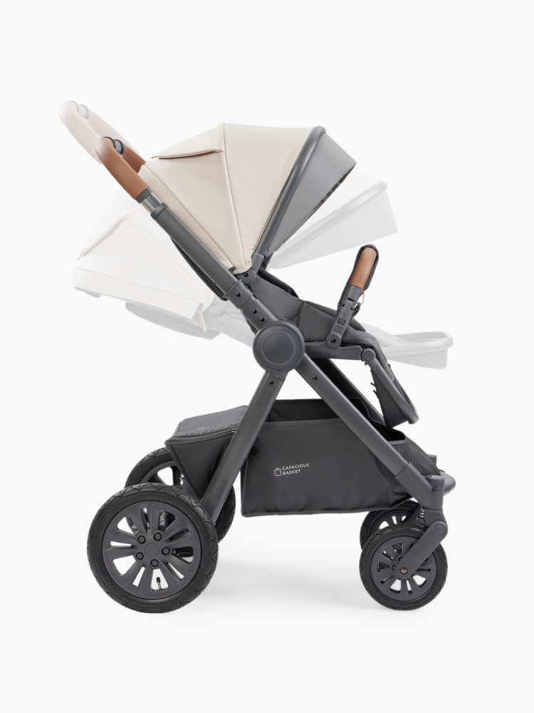 Happy Baby Коляска 2 в 1 MOMMER PRO, beige nova