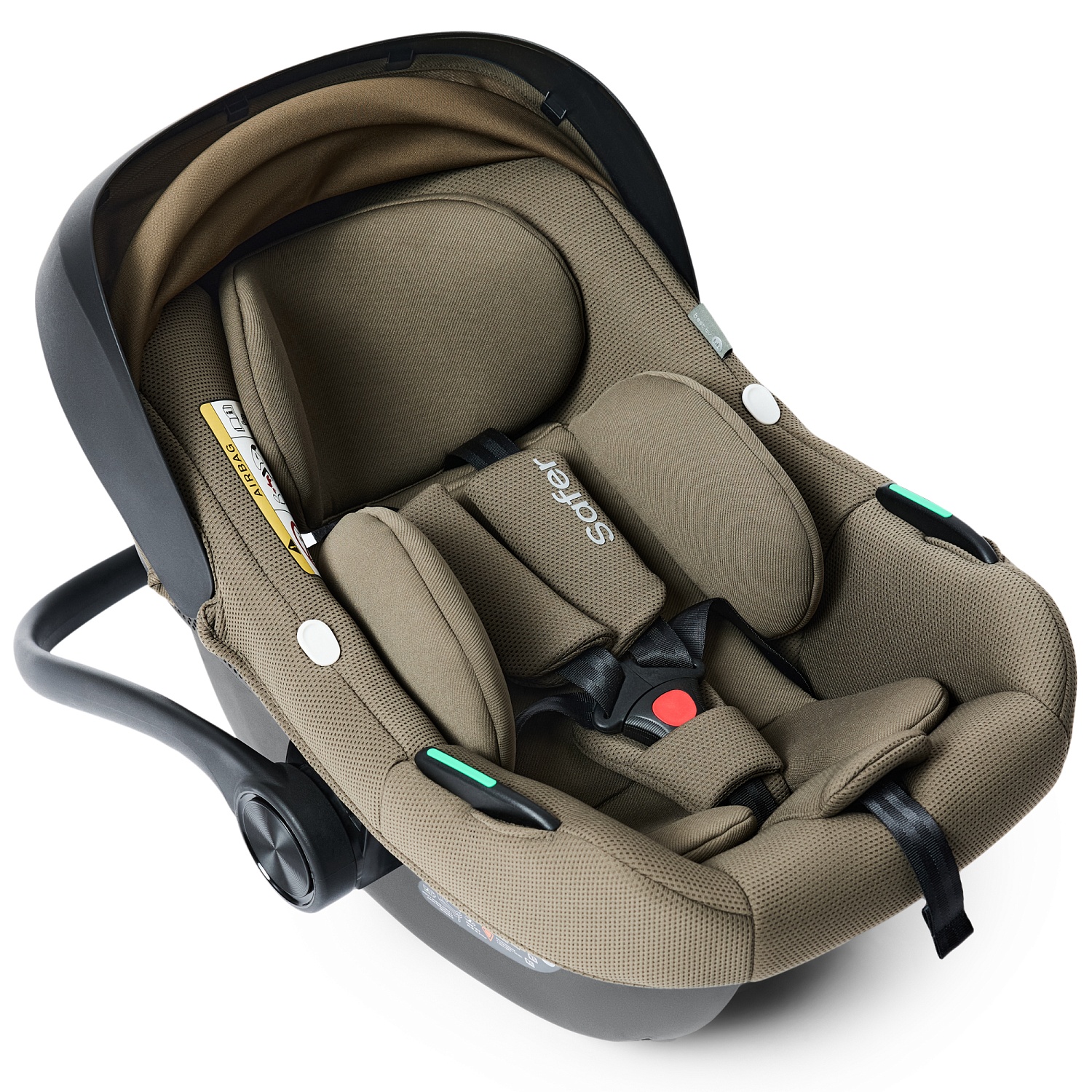 Happy Baby Автокресло SAFER, dark olive