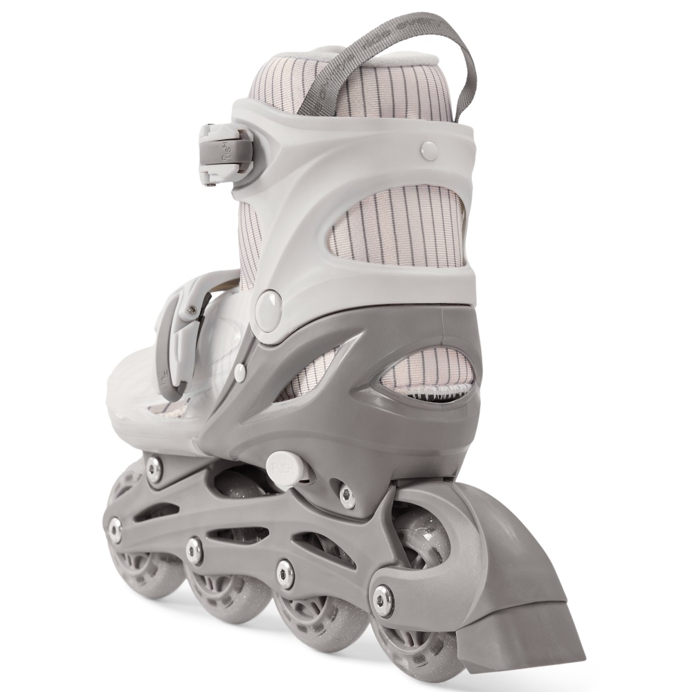 Happy Baby Ролики-коньки 3в1 детские SKROLLS, milky, size S