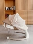 Качели электронные детские AMAROBABY LUCKY SWING, бежевый