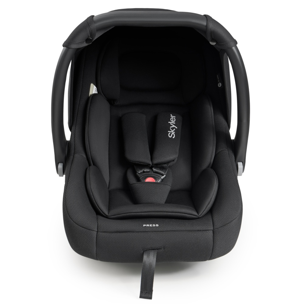 Happy Baby Автокресло "SKYLER V2", total black