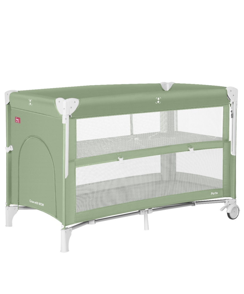 Carrello Детская кровать манеж CARRELLO CRL-18103 Porta   Mint Green