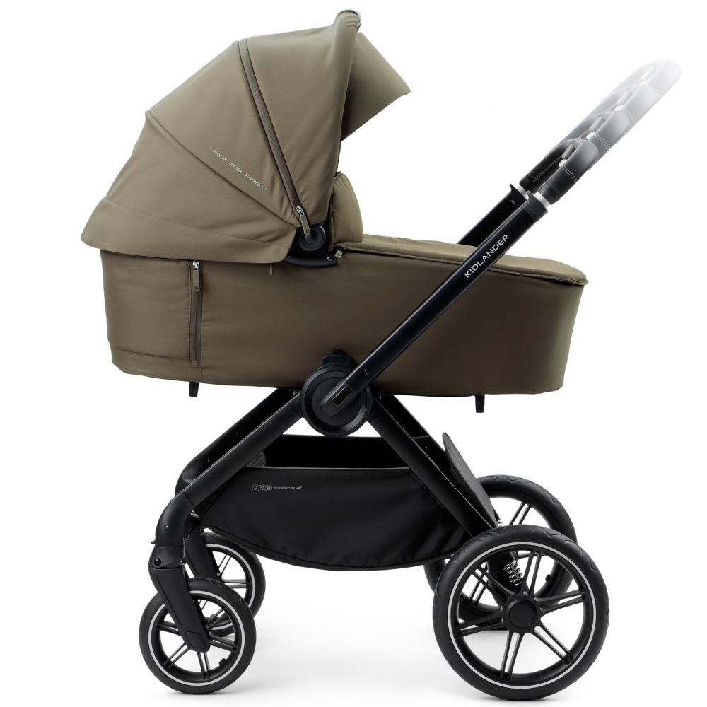 Happy Baby Коляска 2 в 1 KIDLANDER, dark olive