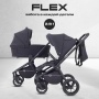 Коляска детская RANT "FLEX" (3в1) RA077 Black