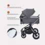 Коляска детская RANT "FLEX PRO" (3в1) RA075 Grey
