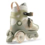 Happy Baby Раздвижные роликовые коньки детские SUNNY WHEELS, olive, M (30-33)