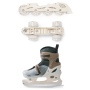Happy Baby Ролики-коньки 3в1 детские SKROLLS, brown, size M