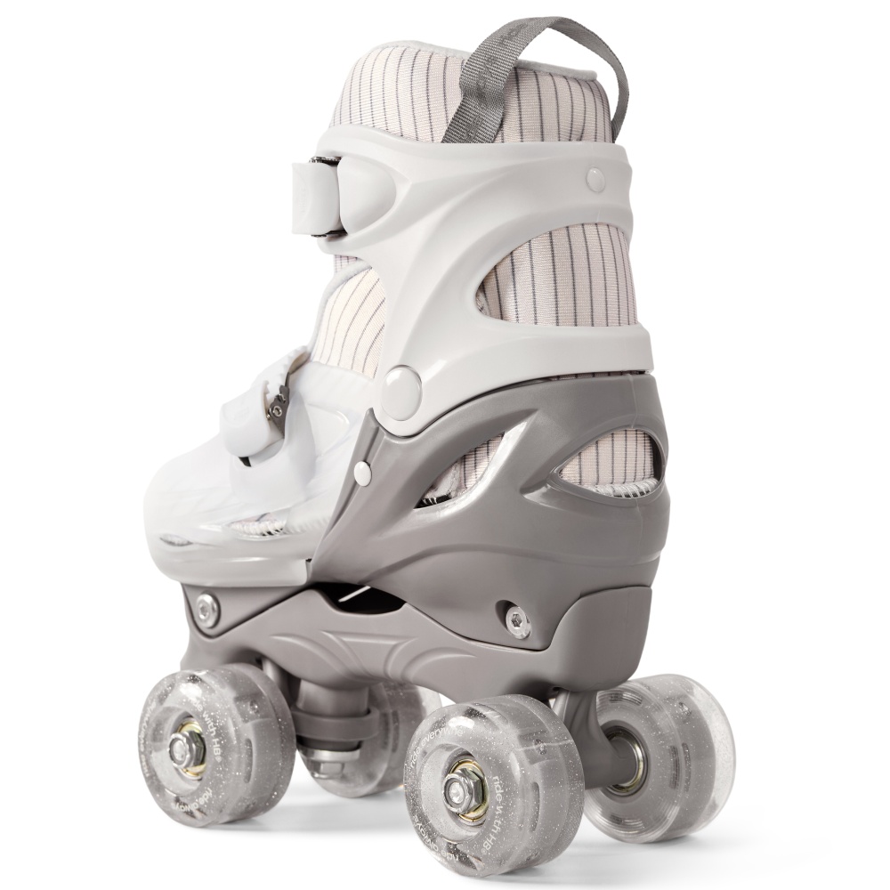 Happy Baby Ролики-коньки 3в1 детские SKROLLS, milky, size S