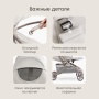 Happy Baby Коляска прогулочная AIRA, light grey