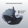 Автокресло RANT AY378 "ASTER zero" Graphite (40-87см)
