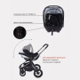 Коляска детская RANT "FLEX PRO" (3в1) RA075 Black
