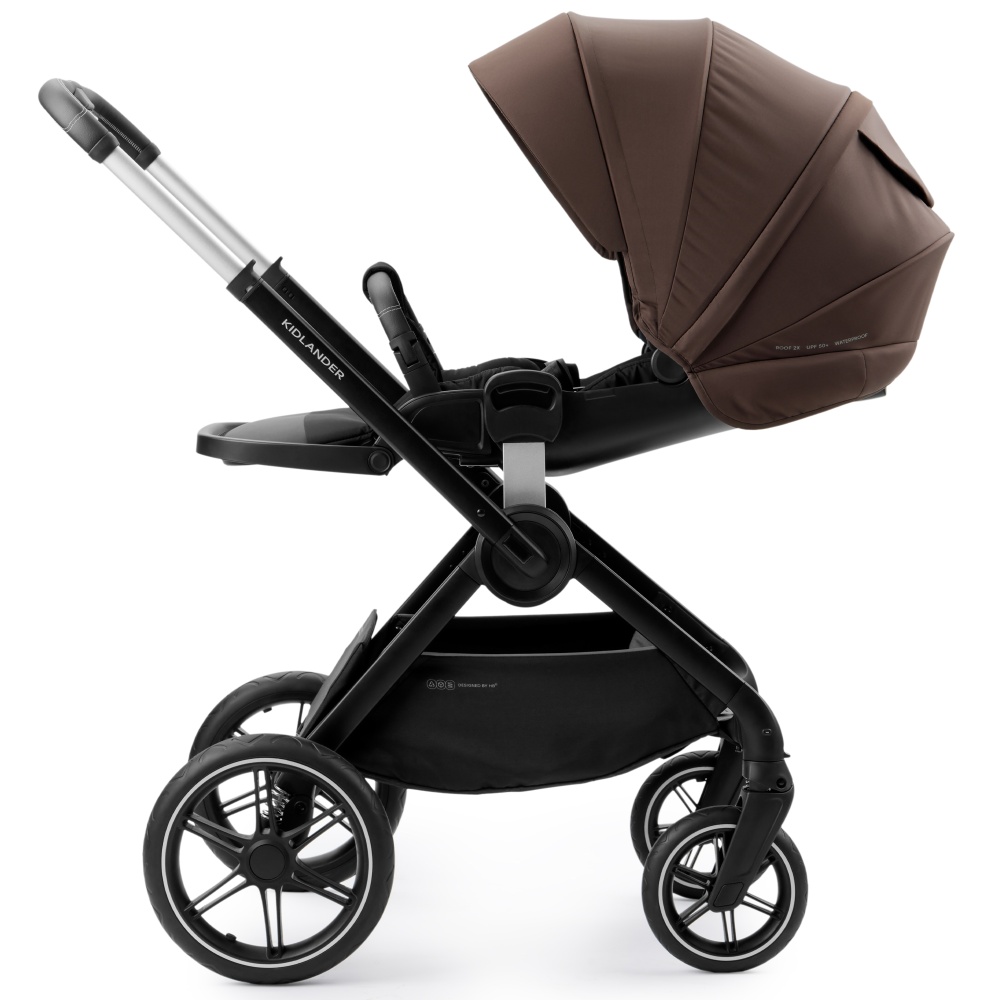 Happy Baby Коляска 2 в 1 KIDLANDER, dark brown
