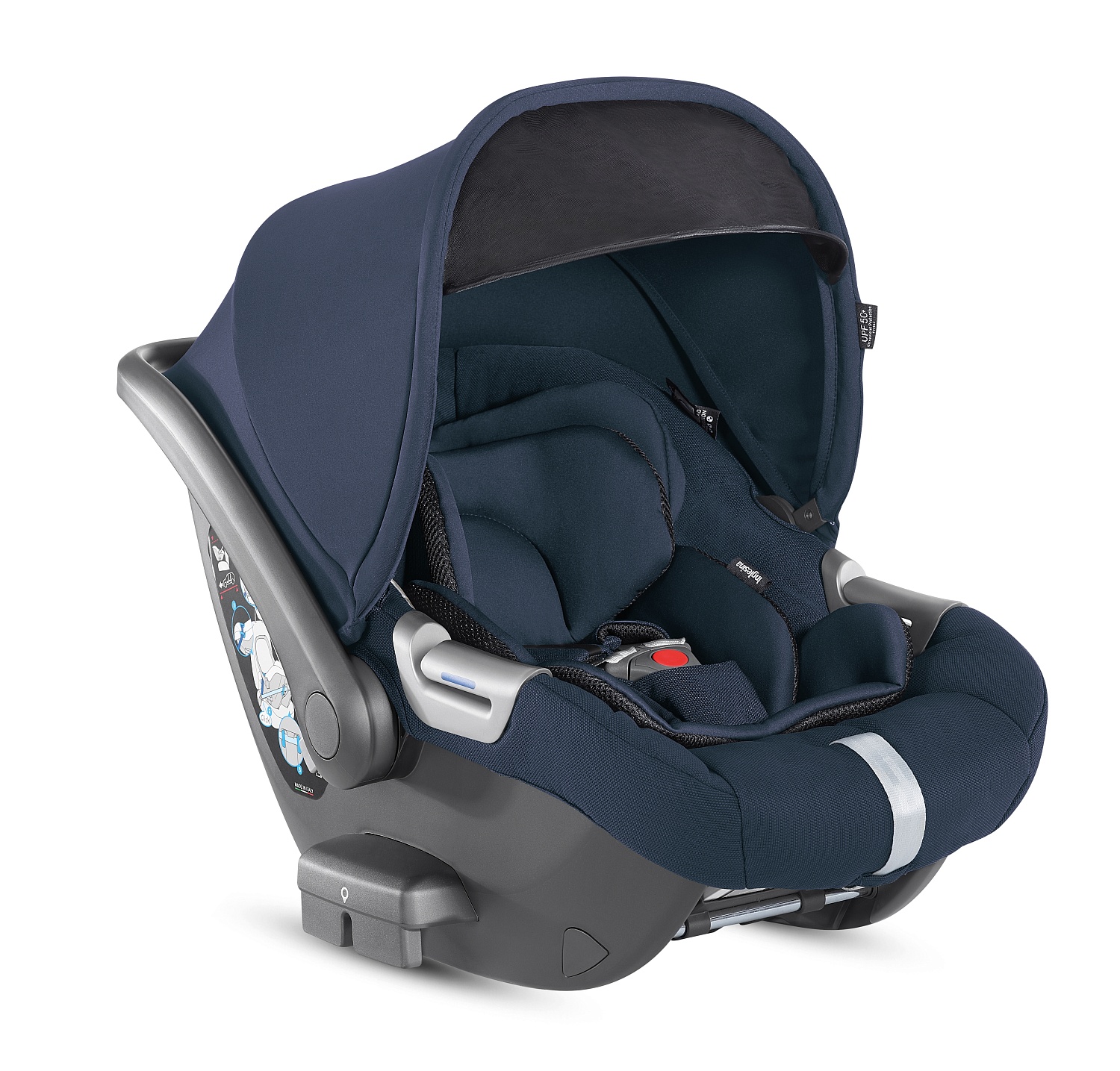 Коляска Inglesina Aptica System Quattro 4 в 1 на шасси Aptica XT, цвет POLAR BLUE (AA73N0PLB + AE73M0000)