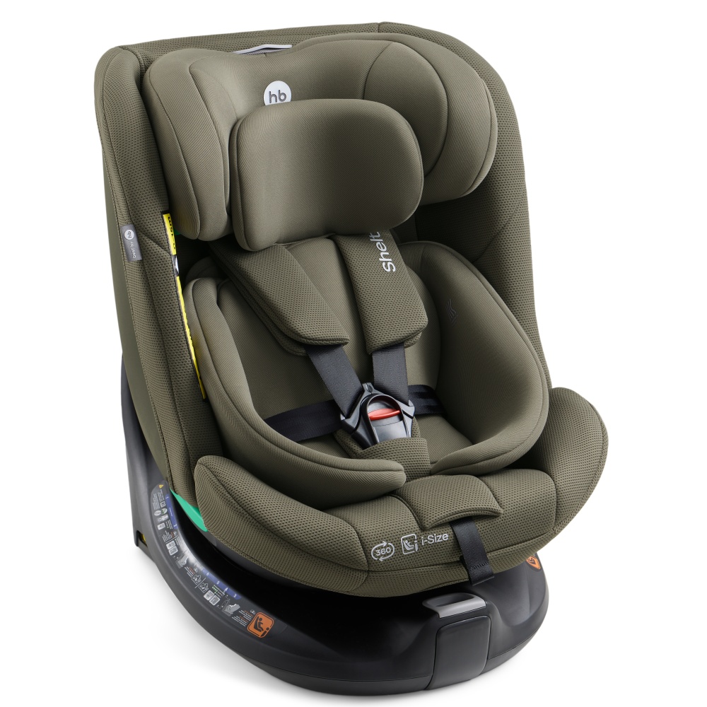 Happy Baby Автокресло SHELTIX, dark olive
