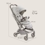 Happy Baby Коляска прогулочная NEEZ, light grey fix