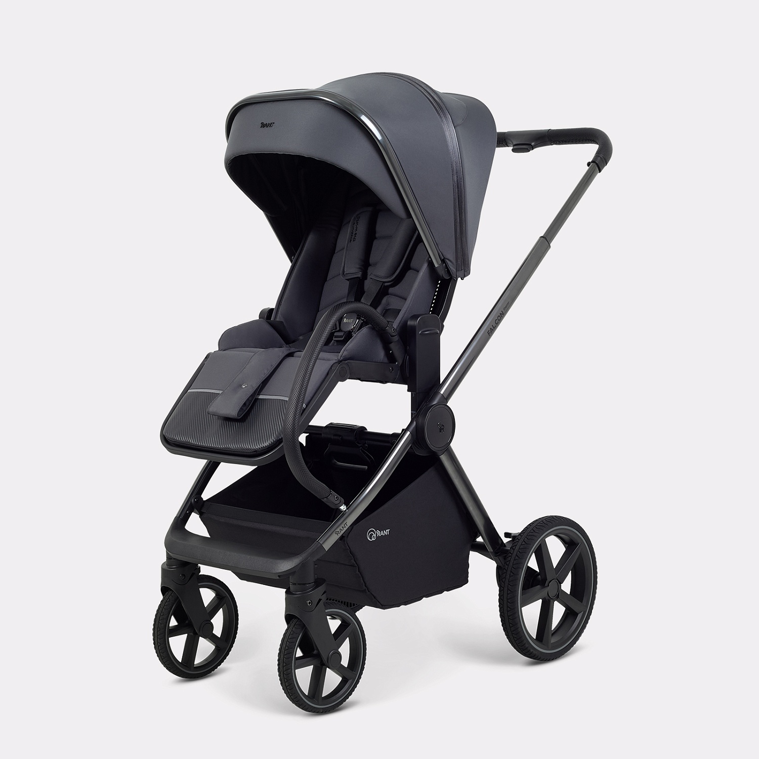 Коляска детская RANT "FALCON Soft Therm" (2в1) RA111 Graphite