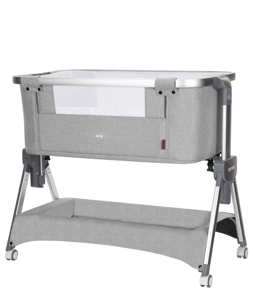 Carrello Кроватка Aria 2in1  CRL-16402  Silver Grey (размер спального места 84.5 см*46.5)