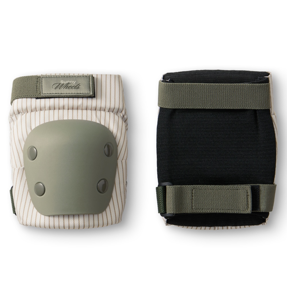 Happy Baby Раздвижные роликовые коньки детские SUNNY WHEELS, olive, M (30-33)